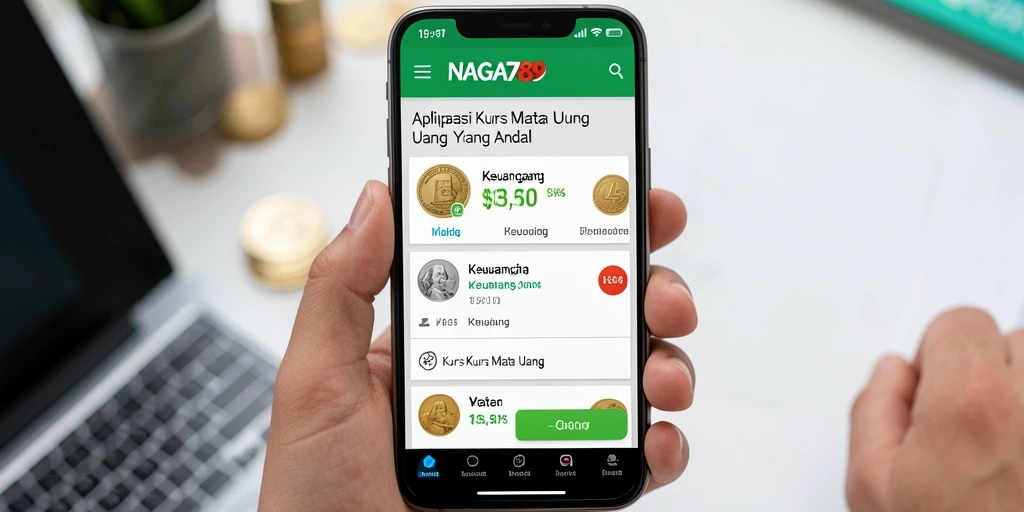Tampilan antarmuka aplikasi NAGA789 yang ramah pengguna.