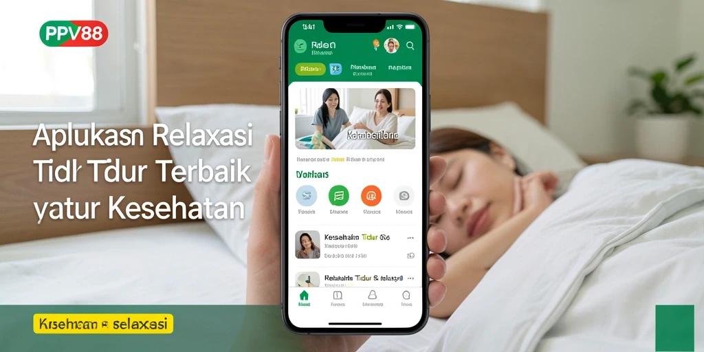 Tampilan modern dan fungsional dari aplikasi PPV88 untuk relaksasi.